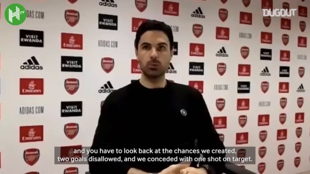 Arteta: 'We totally deserved to win'